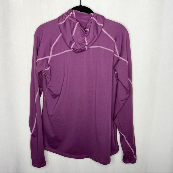 MOUNTAIN HARDWARE / purple hooded pullover jacket / M - Picture 2 of 7